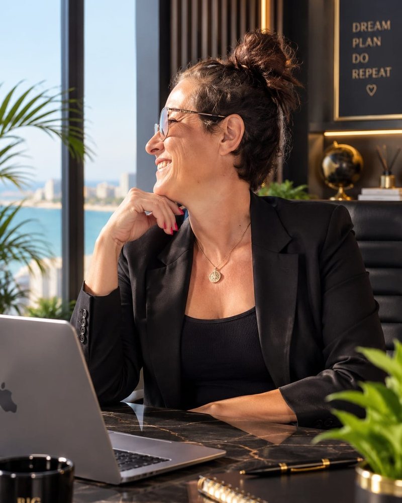 Sandra, Videoeditorin bei Pink & Partners